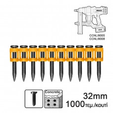 INGCO Καρφιά (Μπετού) Καρφωτικού CCNLI9005 CCNLI9008E 32mm 1000τεμ.ANA02321